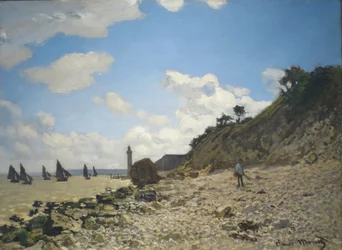 La Plage à Honfleur